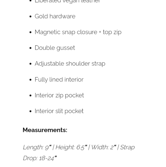 Foley + Corinna crossbody bag - Picture 3 of 3